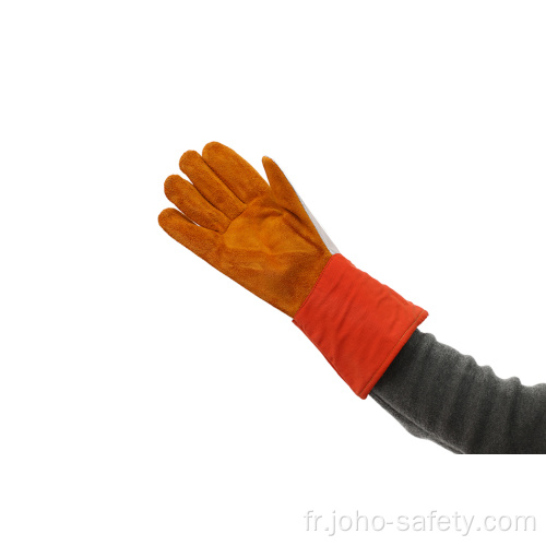 Grain Grain en cuir Kevlar Gants de combat en feu